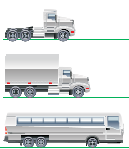 Motor vehicles with three or more axles